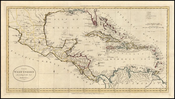 1-Southeast and Caribbean Map By William Guthrie