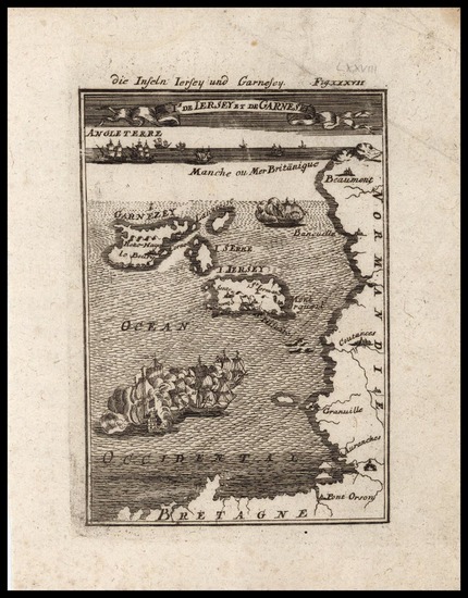 22-British Isles Map By Alain Manesson Mallet