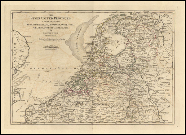 67-Europe and Netherlands Map By Samuel Dunn