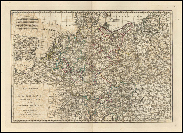 40-Europe, Poland, Baltic Countries and Germany Map By Samuel Dunn