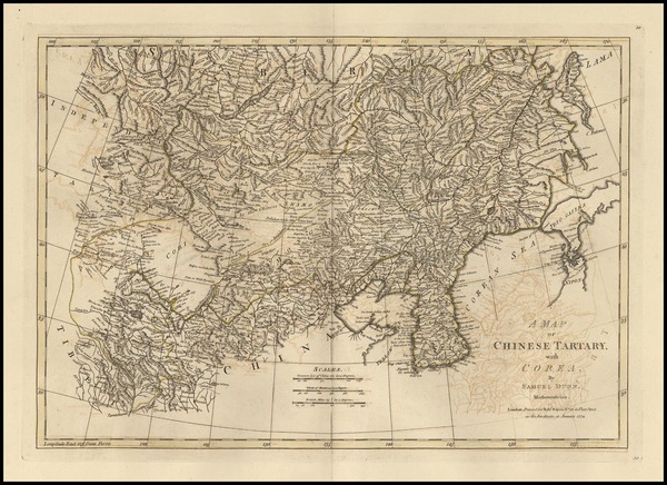 3-Asia, China, Korea and Central Asia & Caucasus Map By Samuel Dunn