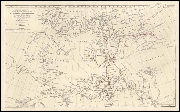 100-World, Polar Maps and Canada Map By John Arrowsmith