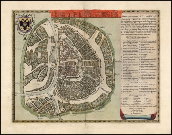 18-Europe and Russia Map By Willem Janszoon Blaeu