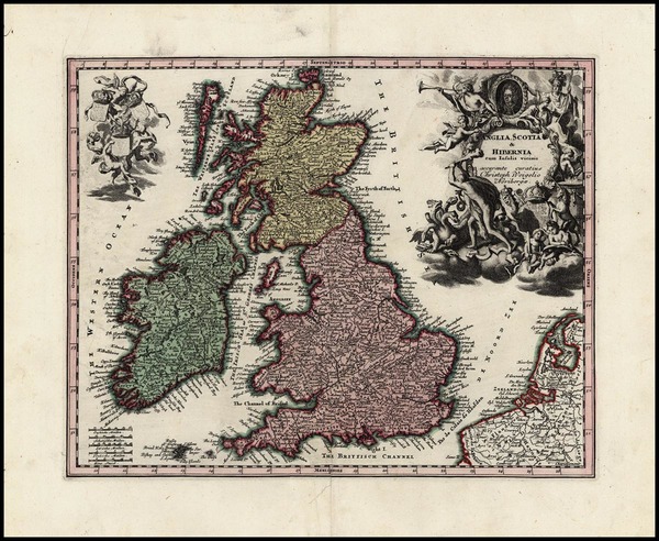 80-British Isles Map By Christoph Weigel