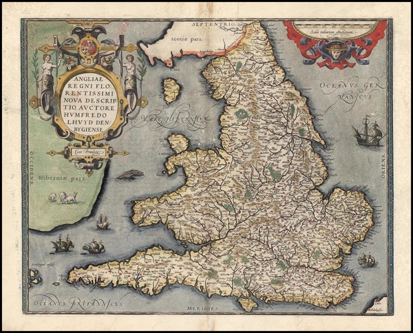 39-Europe and British Isles Map By Abraham Ortelius