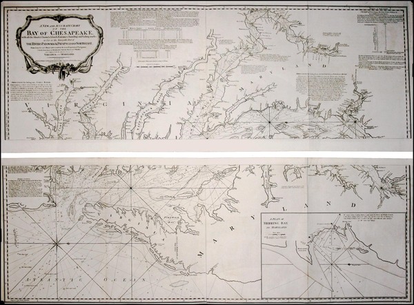 70-Mid-Atlantic and Southeast Map By Robert Sayer  &  John Bennett