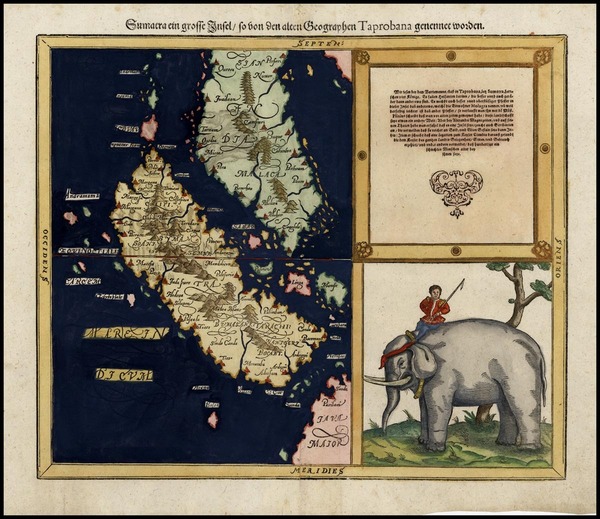 82-Asia, India and Southeast Asia Map By Sebastian Munster