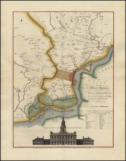 89-Mid-Atlantic Map By William Faden