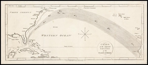 99-World, Atlantic Ocean, United States and Florida Map By Joyce Gold