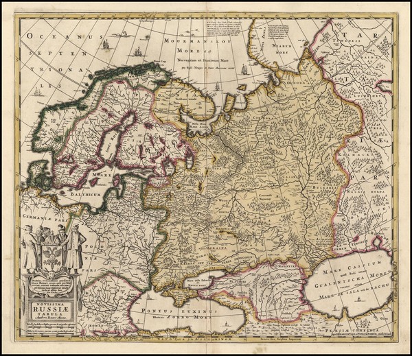 42-Europe, Europe, Russia, Ukraine, Balkans, Scandinavia, Asia and Russia in Asia Map By Henricus 