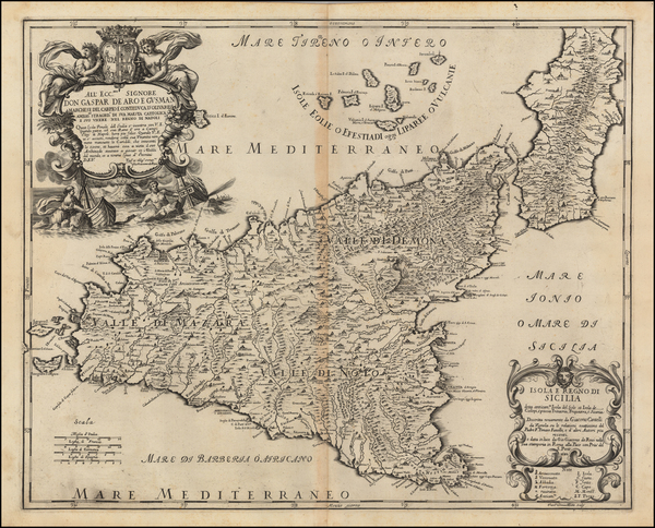 11-Italy and Balearic Islands Map By Giacomo Giovanni Rossi - Giacomo Cantelli da Vignola
