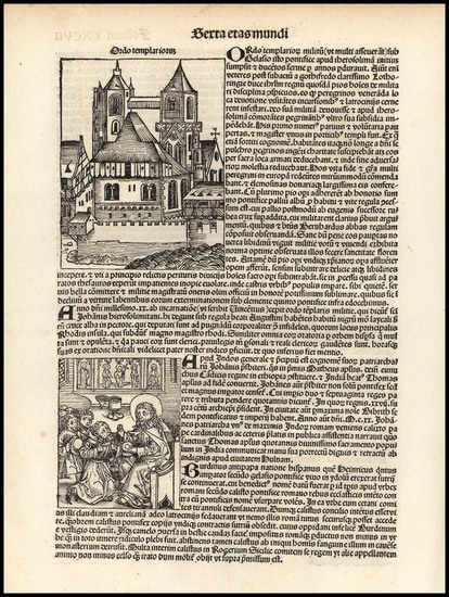 18-Curiosities Map By Hartmann Schedel