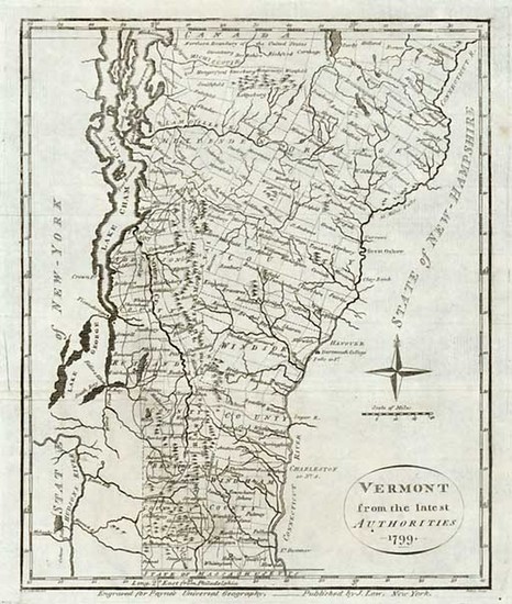 66-New England Map By John Payne
