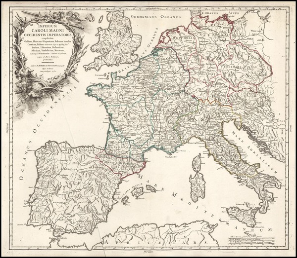 91-Europe, Europe, Mediterranean and Balearic Islands Map By Didier Robert de Vaugondy