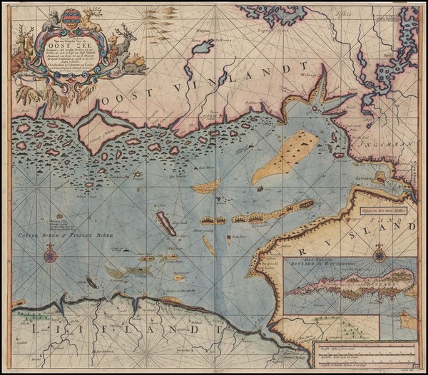 68-Europe, Russia and Baltic Countries Map By Johannes Van Keulen