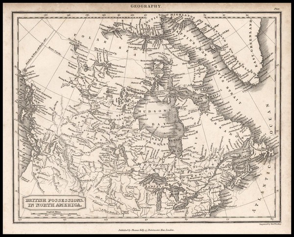 84-Midwest, Plains and Canada Map By Thomas Kelly