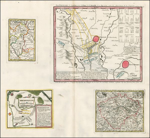 50-Poland and Czech Republic & Slovakia Map By Homann Heirs