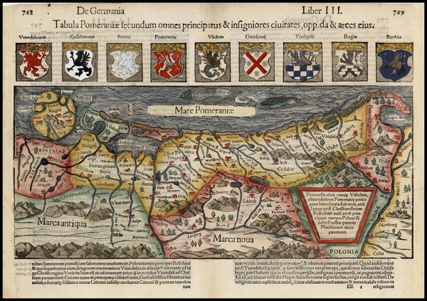 11-Europe, Poland, Baltic Countries and Germany Map By Sebastian Munster