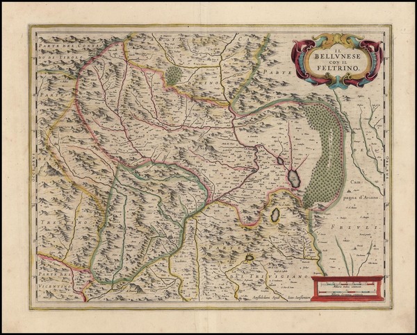 68-Europe and Italy Map By Henricus Hondius