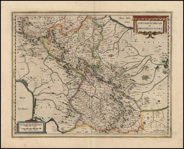 49-Europe and Italy Map By Henricus Hondius