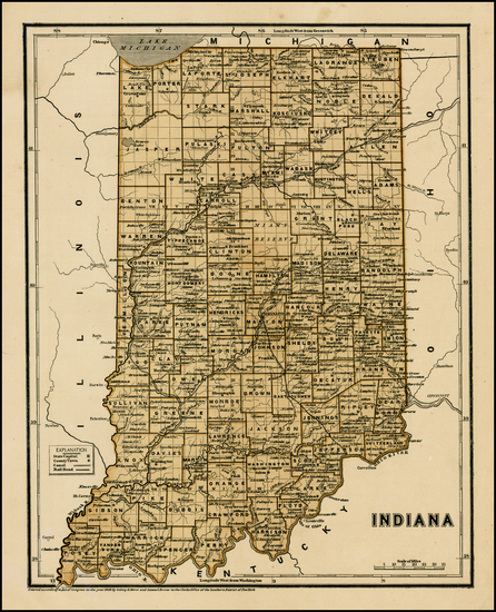 25-Midwest Map By Sidney Morse  &  Samuel Breese