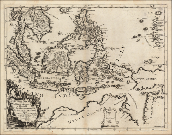 58-Southeast Asia, Philippines, Other Islands, Australia and Other Pacific Islands Map By Giacomo 