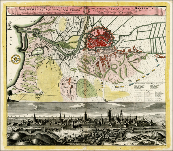 100-Poland, Balkans and Germany Map By Homann Heirs