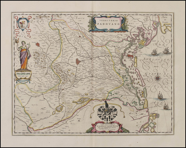 74-Italy Map By Willem Janszoon Blaeu