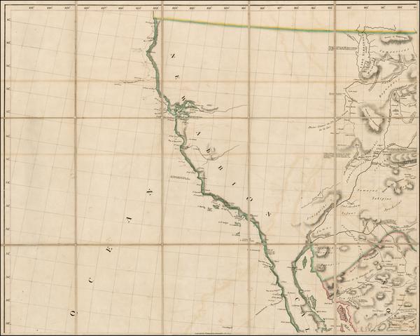 12-Texas, Southwest, Rocky Mountains, Mexico, Baja California and California Map By Aaron Arrowsmi