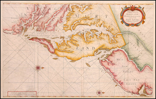 9-Mid-Atlantic and Southeast Map By Robert Thornton