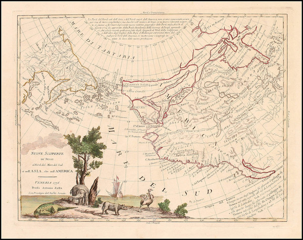 32-World, United States, Midwest, Plains, Rocky Mountains, Alaska, Pacific and California Map By A