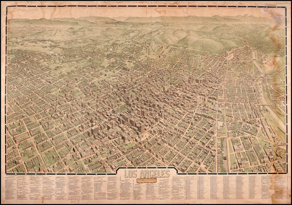 39-California Map By Birdseye View Publishing Co.