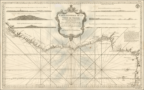 24-West Africa Map By Depot de la Marine