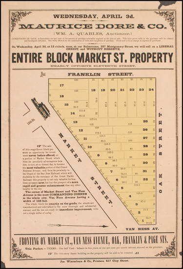 91-California Map By Jos. Winterburn & Co.