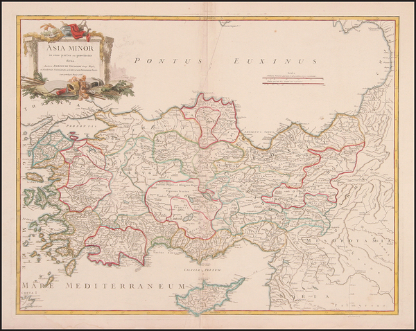 88-Europe, Turkey, Mediterranean, Asia, Turkey & Asia Minor and Balearic Islands Map By Didier