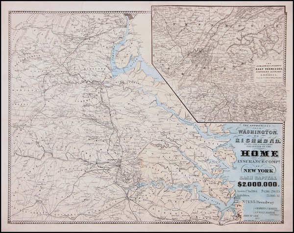 53-Mid-Atlantic and Southeast Map By D.A. Heald