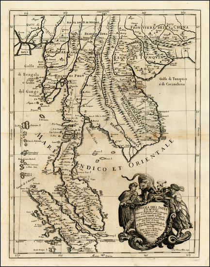 99-Southeast Asia and Other Islands Map By Giacomo Giovanni Rossi - Giacomo Cantelli da Vignola