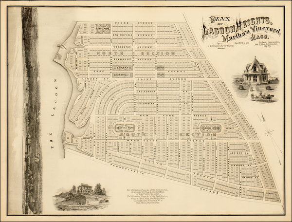 9-New England Map By J.H. Bufford's Lith.