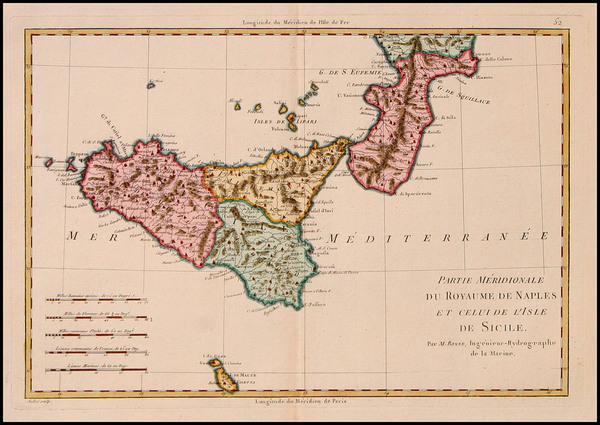 14-Europe, Italy and Balearic Islands Map By Rigobert Bonne