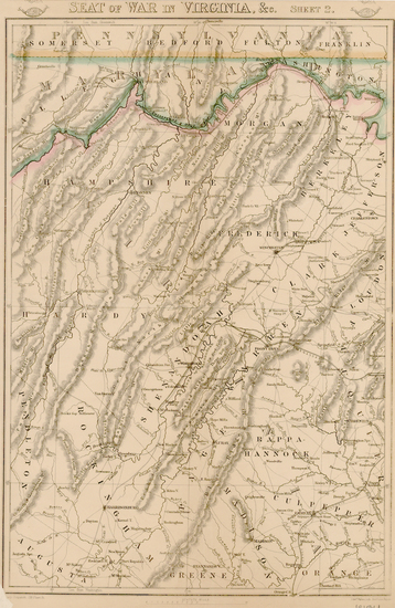 53-Mid-Atlantic and Southeast Map By Edward Weller / Weekly Dispatch