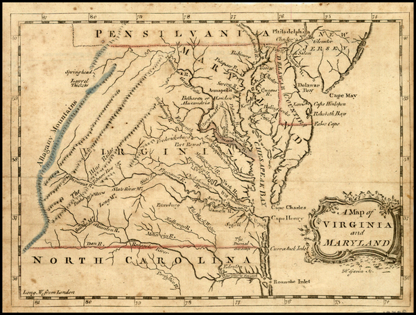 51-Mid-Atlantic and Southeast Map By Hector Gavin