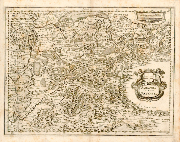 3-France Map By Matthaus Merian