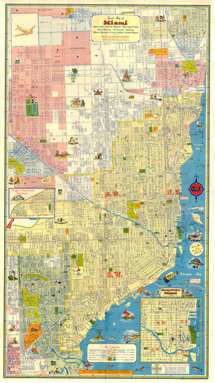 57-Florida Map By Rand McNally & Company