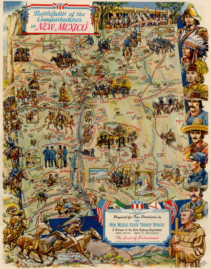 6-Southwest Map By Wilfred Stedman