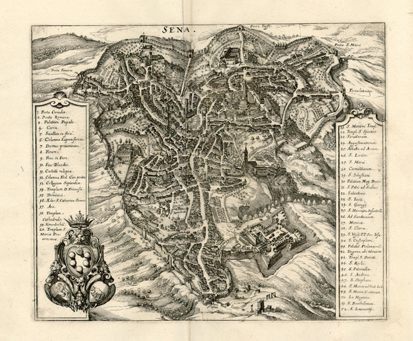 51-Europe and Italy Map By Matheus Merian