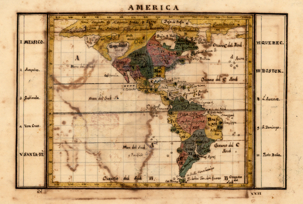 96-Alaska, North America, South America and America Map By Anonymous