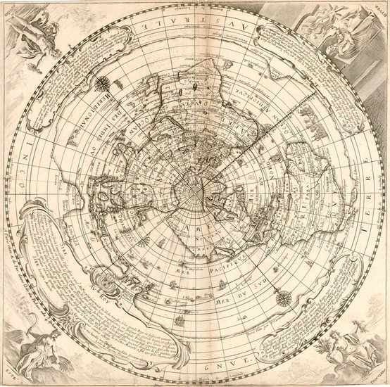 67-World and World Map By Louis de  Mayerne Turquet 