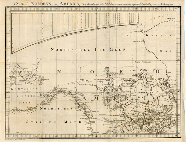 28-World, Polar Maps, Plains, Alaska, Pacific, California and Canada Map By Jan Rajnold Forster