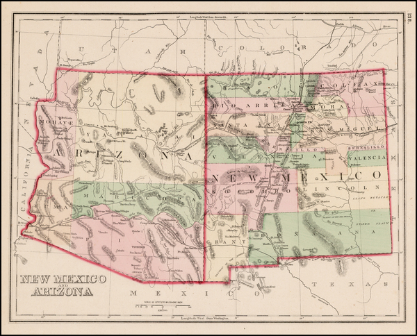 34-Southwest Map By O.W. Gray