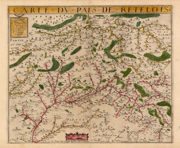 0-France and Nord et Nord-Est Map By Jean Le Clerc / Jean Picart